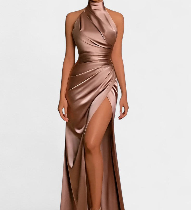 Symone - Draminė suknelė su šonine kišene