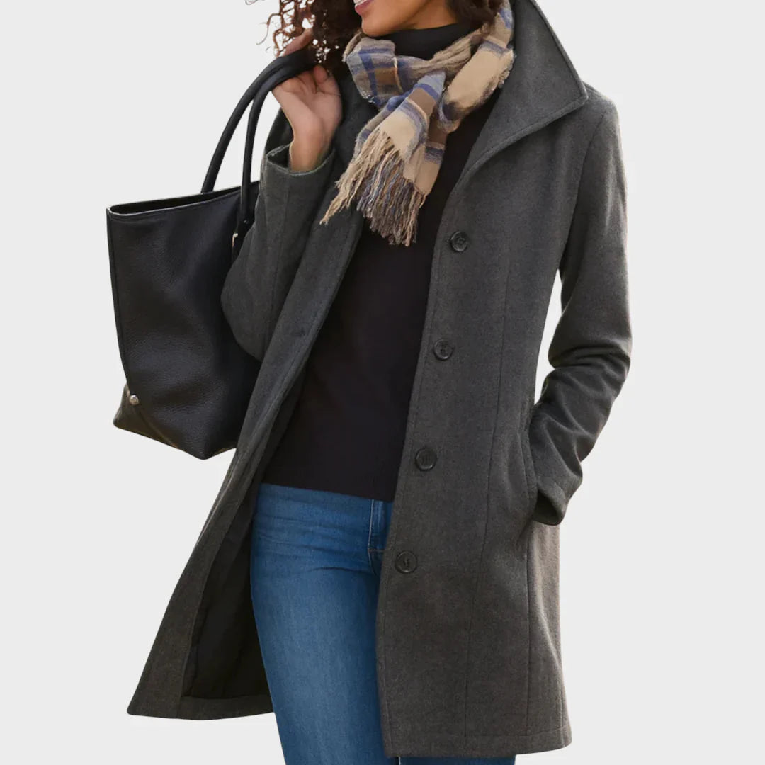 Amalja - Klasikinis vidutinio ilgio paltas