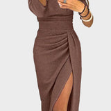 Helena - Gala vakarinė suknelė be peties