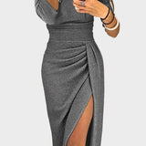 Helena - Gala vakarinė suknelė be peties