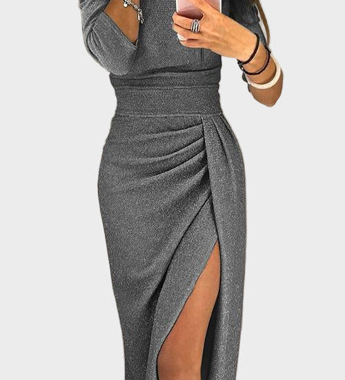 Helena - Gala vakarinė suknelė be peties