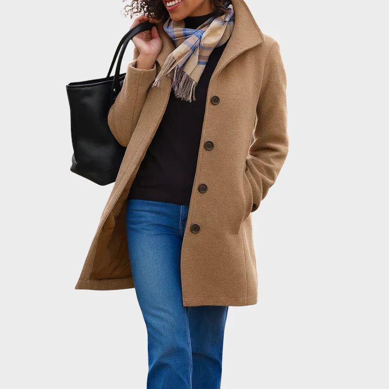 Amalja - Klasikinis vidutinio ilgio paltas