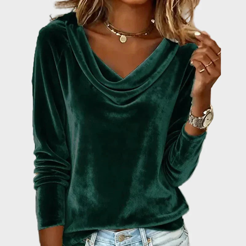 Marija - Minkštas elegantiškas ilgas moteriškas puloveris