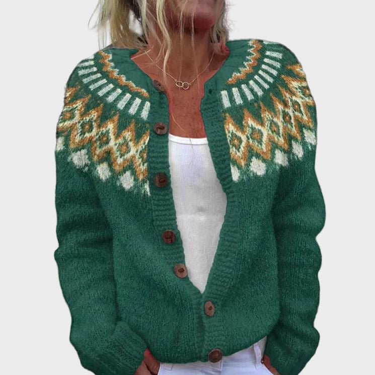 Patogi megzta liemenė