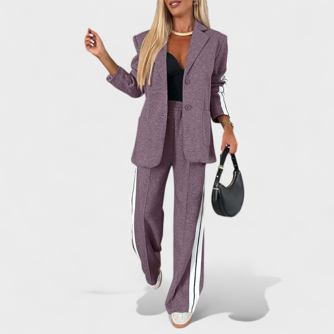 Milena elegantiškas komplektas mados komfortui ir kasdieniniam stiliui