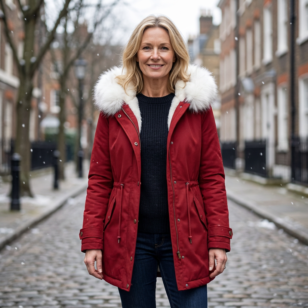 Marie - Elegantiškas žieminis paltas