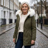 Marie - Elegantiškas žieminis paltas