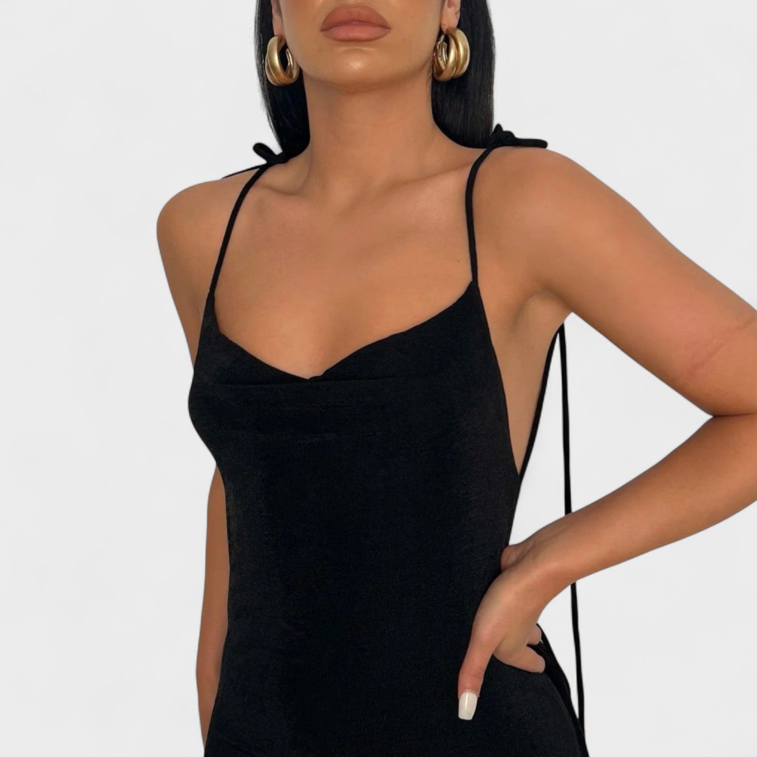 Halina - Midi suknelė su korsetu