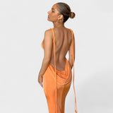 Halina - Midi suknelė su korsetu