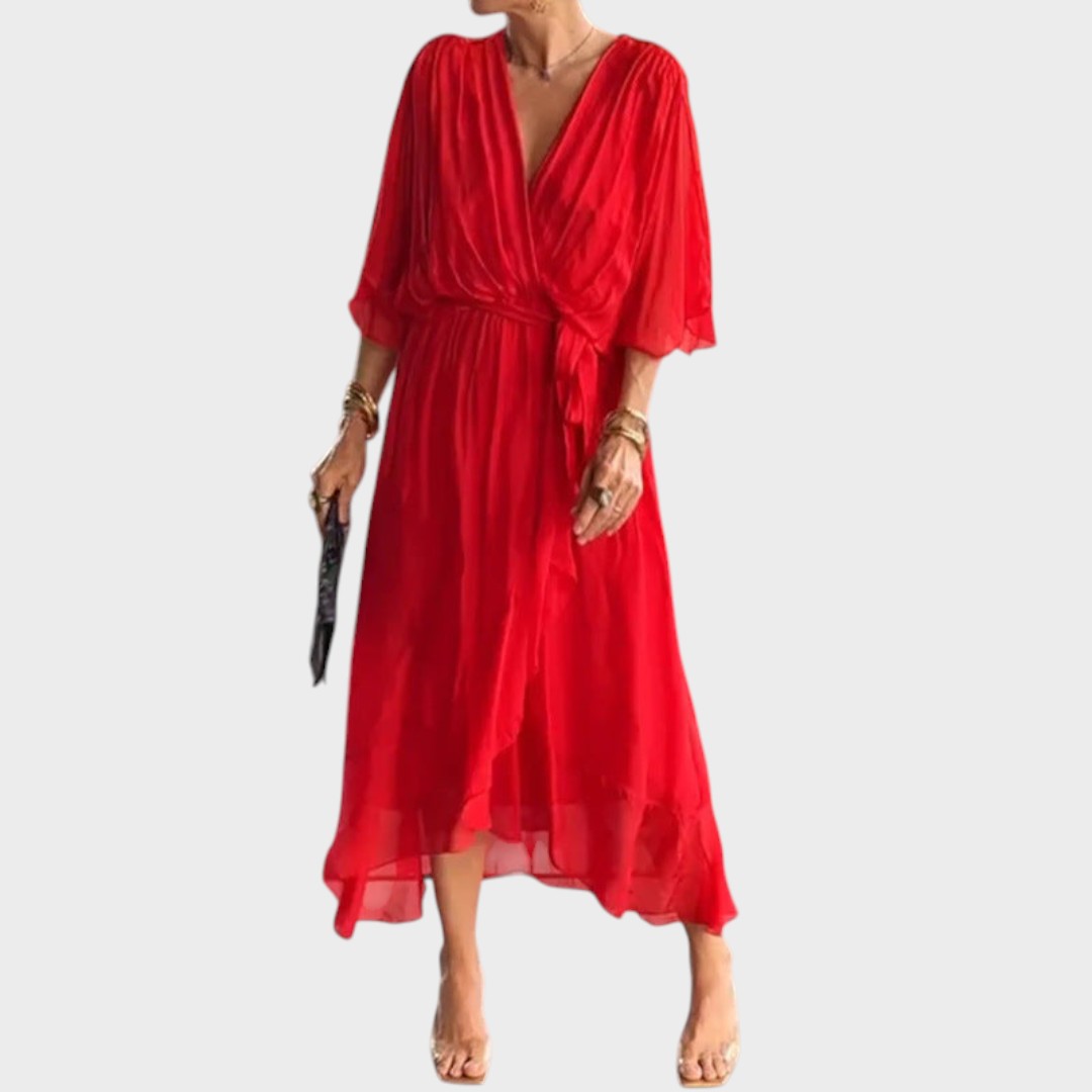 Martina - Elegantiška nėrinių suknelė